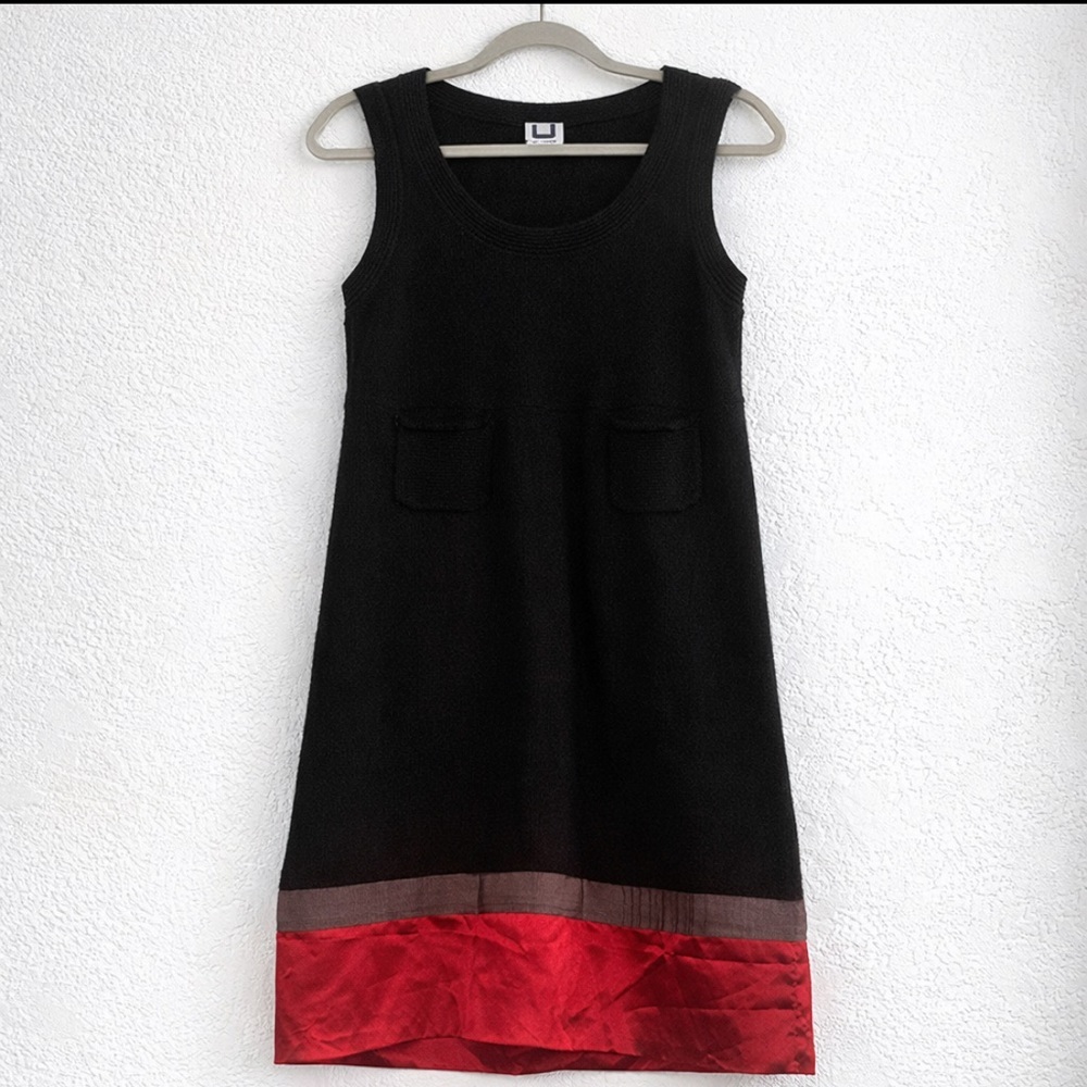 Adolfo Dominguez U Sleeveless Knit Dress Angora Cashmere Blend M